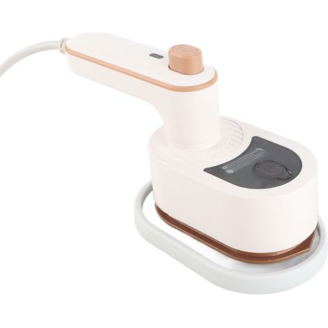 Plancha portátil con mini accesorio de vapor, 40 W, para viajes, con depósito de agua de 50 ml para uso en seco. (1/4)