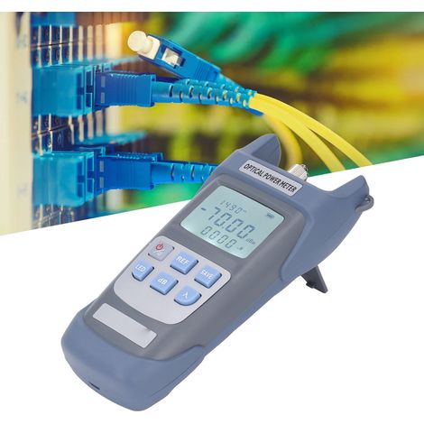AUA-G710A optisches Wattmeter, optischer Dämpfungstester, Glasfaser-Dämpfungstester mit LED-Anzeige (1/5)
