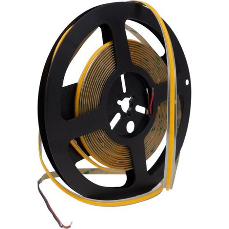 Ruban LED COB 480 24V 9W/m 3000K 5m IP20 coupe libre (1/3)