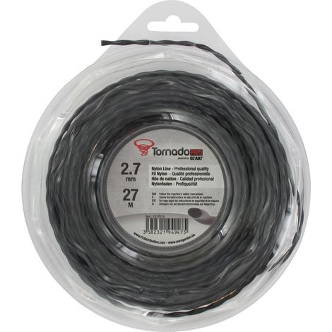 HILO DE RECORTADORA TRENZADO 2,7MM RIF 1517015 COMPATIBLE OZAKI TORNADO