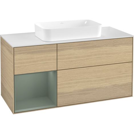 Villeroy & Boch F701GMPC Meuble sous-lavabo Finion F70 (1/2)