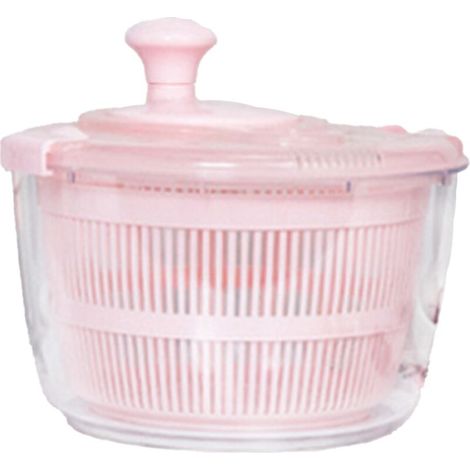 Salad Spinner Fruit and Vegetable Dryer Quick Dry Design BPA Free Dry and Drain Lettuce and Vegetables mKKxo1zk7T (1/5)
