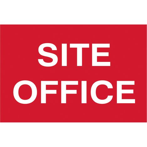 Scan 4252 Site Office - PVC 600 x 400mm SCA4252