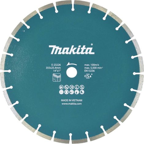 E-23226 Disco diamantato 25,4 x 355 mm