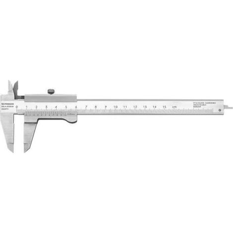 Pied a coulisse pour mesure intérieur/extérieur/profondeur - FACOM - 2520.00PB - Acier - Précision au 1/20 (1/4)