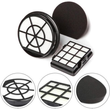 Kit de filtres, compatible avec l'aspirateur Bosch Série 2 BBZ152EF - Accessoire pour appareils électroménagers et articles ménagers (1/4)