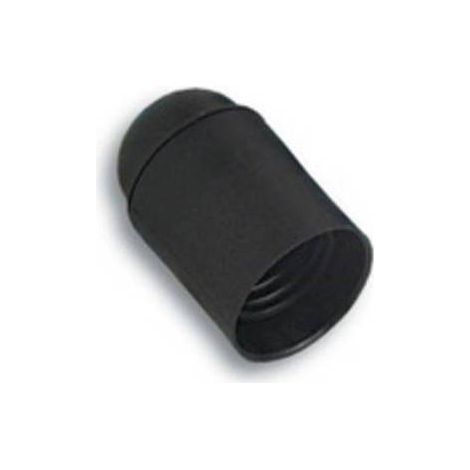 50 x PORTALAMPADA NERO E27  