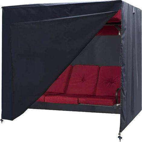 Housse de protection pour balançoire 3 places, hamac et glisseur de jardin, résistante aux UV et intempéries (1/5)