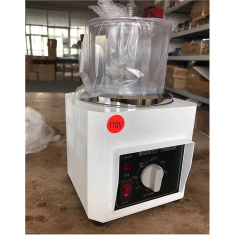 Machine à polir magnétique, Mini outil de nettoyage de finition for polisseuse de bijoux à bricoler soi-même AC (1/3)