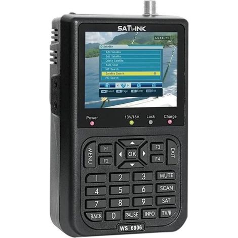 royaluxe -WS6906 Compt de recherche de signal satellite numérique de données d'affichage à cristaux liquides de 3,5 pouces (1/5)