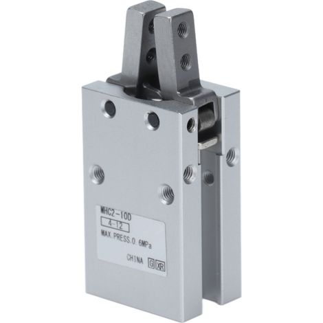 Pince pneumatique à cylindre à mors parallèles petit manipulateur pour robot SMC MHC2-10D