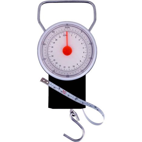 Luggage with 1m Tape Measure for Bag Suitcase Fishing Luggage Handbag Portable Weight Hanging Hook Global Travel Accessories Capacity 22kg (1) (1/4)