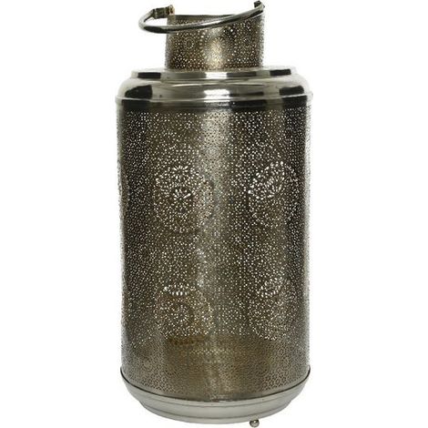 Farol metálico dim 26x51 cm