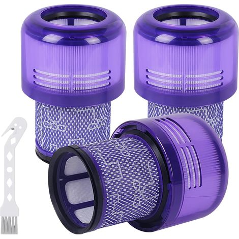 Lot de 3 Filtre, Lavable, Réutilisable, Pour Aspirateur Dyson V11 V15 (1/5)