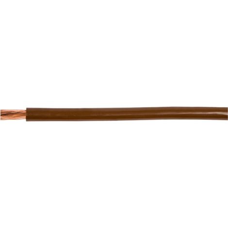Cavo di installazione H05V-K (LgY) 0,5 marrone /100m/
