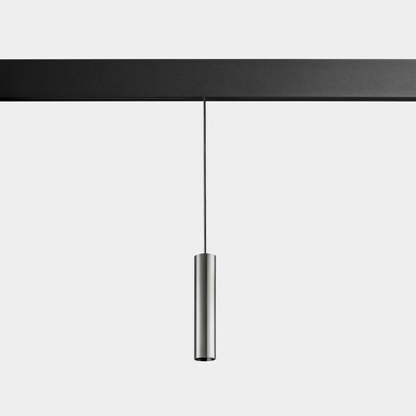LedsC4 Vela - Bajo voltaje LED 3.1W und 269lm mit Warmweiß 3000K. Durchmesser 5.2cm. Gehäuse aus Aluminium, polycarbonat. Farbe Níquel satinado, transparent