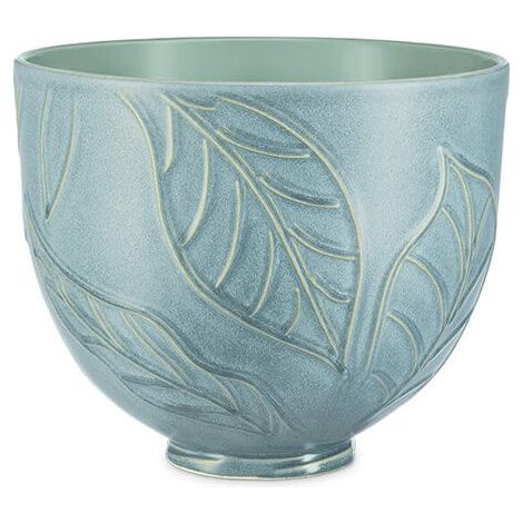 KitchenAid Ceramic 4.8L Mixer Bowl Spring Leaves