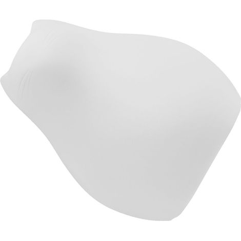 Bouillotte chat mignonne en silicone réchauffe-mains poche d'eau chaude pour hiver maison voyage bureau cadeaux de fête blanche (1/5)