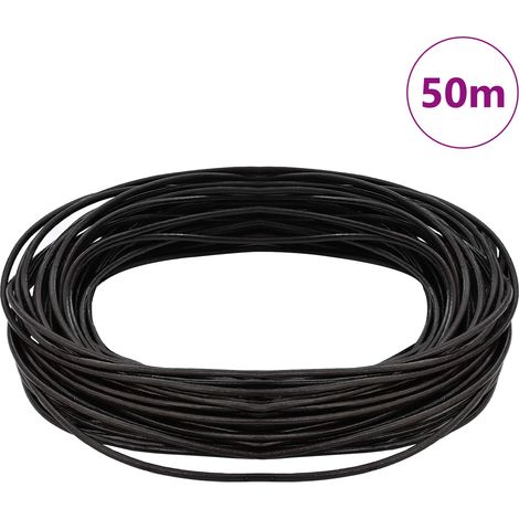 Corde en Cuir Marron foncé Ø2 mm x 50 m Cuir (1/5)