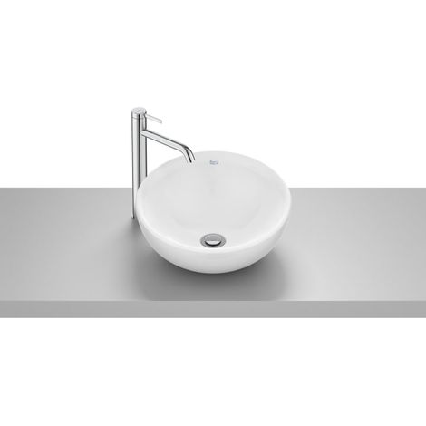 LAVABO SOBRE ENCIMERA BOL DIÁMETRO 380 BLANCO