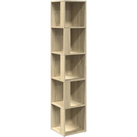 Maison Exclusive - Armadio Angolare Rovere Sonoma 33x33x164,5 cm in Truciolato
