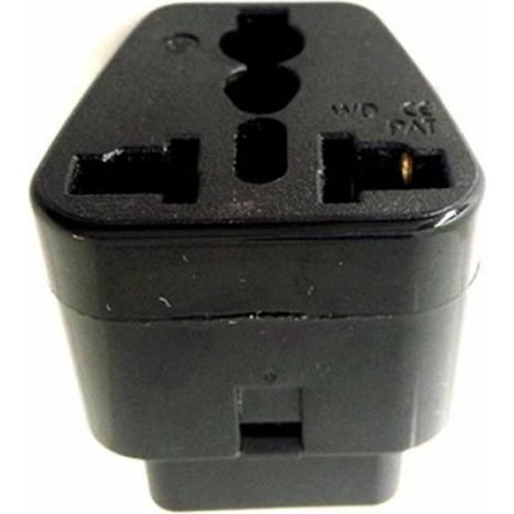 10X Convertisseur Spécial PDU UPS C13 à Prise Universelle Connecteur IEC320-C14 WD-320 Noir,10 tête de conversion (1/5)