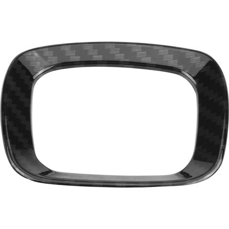 1 Garniture de cadre de volant, style fibre de carbone, ABS anodisé, pour Honda Accord 2018 (1/5)