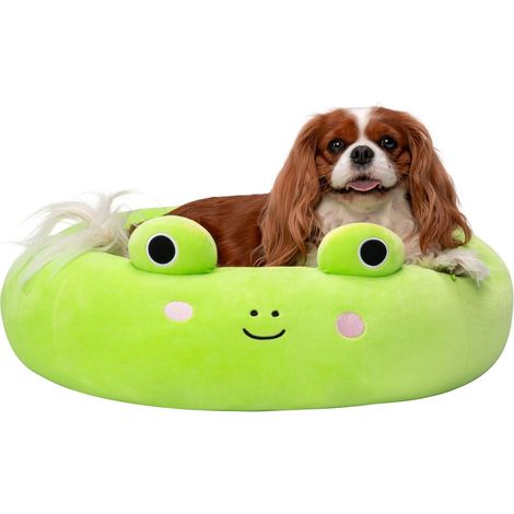 Cama para mascotas Squishmallows Wendy la rana, 60 cm