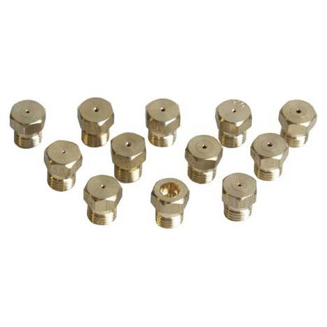 Kit Injecteurs, gicleurs butane/propane d'origine Four, cuisinière C00111156 ARISTON HOTPOINT (1/2)