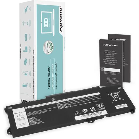 Batterie GRT01 0P3TJ R05P0 pour Dell Latitude 5421 5521 Precision 3470 3571 (1/5)