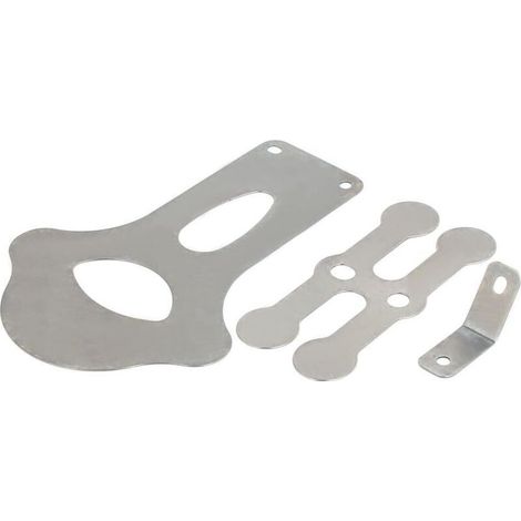 Kit de montage de plaque de soupape de compresseur d'air en acier moulé de 105 mm de longueur, 3 en 1 (1/2)