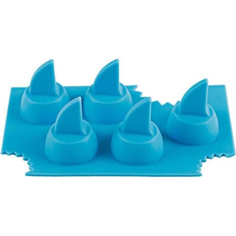 Bac à glaçons en silicone en forme d'aileron de requin pour congélateur (1 pièce) (1/5)