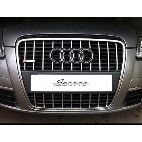 Embellecedor cromado de la parrilla del Audi A6 C6 S-line (1/5)