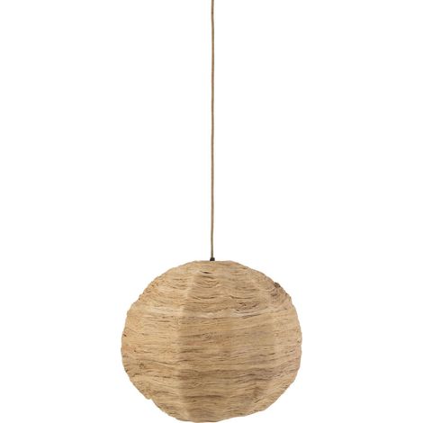Suspension feuille de bananier naturelle style bohème chic - Naturel feuille de bananier (1/5)