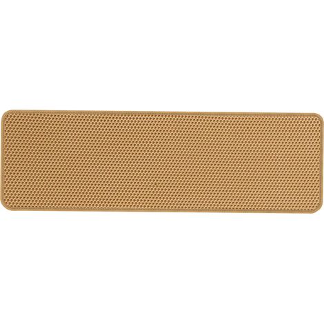 Tappetino per bagagliaio in EVA per Suzuki Grand Vitara I SUV dal 1999 al 2005, a nido d'ape - beige (1/5)