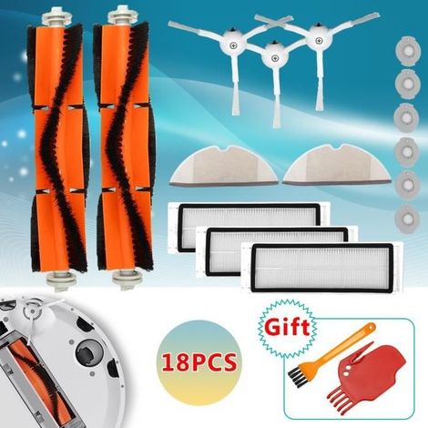 Set di 18 spazzole per Xiaomi Roborock MI S50 S51 S55 S5 (1/4)