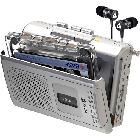 Lecteur Cassette K8 - Enregistreur Radio AM FM - Micro et Haut-Parleur (1/5)