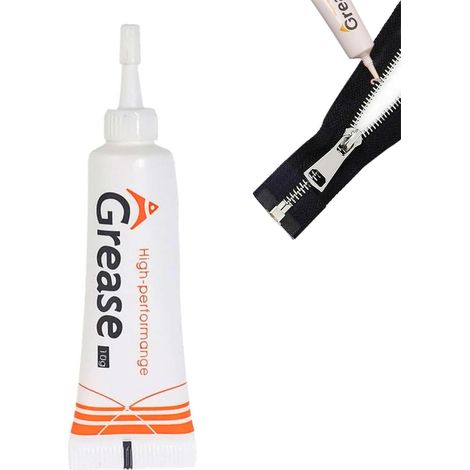 1 pièce Cire de Zip Lubrifiante,Graisse pour fermeture éclair,Lubrifiant pour Boutons Pression,Cire Zip pour bateau,Lubrifiant pour Fermeture éclair,pour Toile,Vêtements,Combinaison Étanche (1/5)