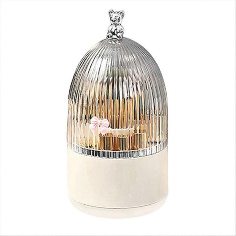 Organisateur de pinceaux de maquillage rotatif, A (1/5)