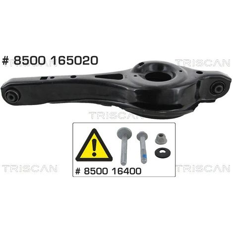 Bras de liaison, suspension de roue Triscan 8500 165020 FORD 1782008 1913259