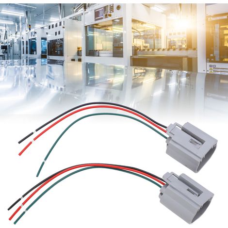 Kabelbaum mit hochtemperaturbeständigem H13-2 LED-Stecker und weiblichem Stecker für H13 Keramikstreifen (1/5)