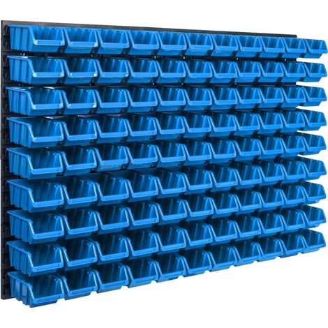 Panel organizador de herramientas, plástico de alta densidad, 60 cm x 40 cm, soporta hasta 20 kg, fácil montaje en pared, compatible con la mayoría de las herramientas de garaje. (1/5)