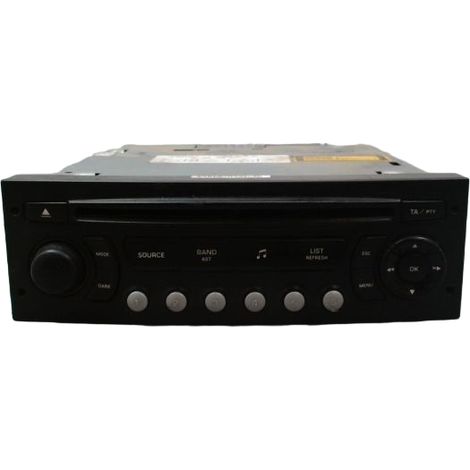 [PRODUIT D'OCCASION] Autoradio PEUGEOT 307 Phase 2 2005-2007 ♻️ Ref Oe. 1614201480 - Garantie à vie (1/4)