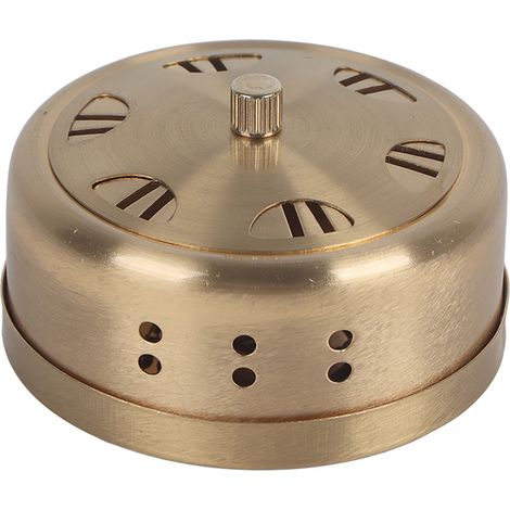 Brûleur à bâton de moxa en cuivre pur, boîte portable 6 trous pour traitement thermique de moxibustion (1/5)