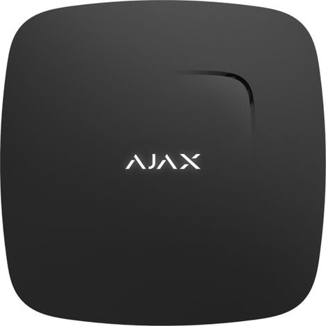 Détecteur de fumée et de chaleur Ajax FireProtect pour bijoutiers, noir – 38104 (1/3)