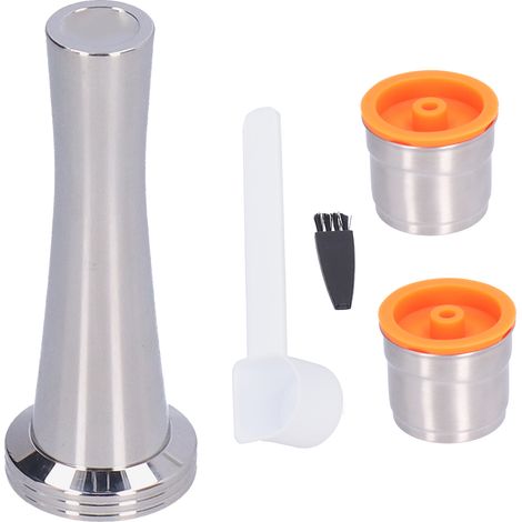 Filtre à café réutilisable en acier inoxydable pour capsules Illy, accessoire pour la maison, le bureau et le café. (1/5)