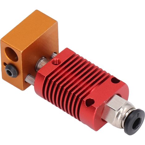 Kit de remplacement de tête d'extrusion avec buses MK8 en laiton de 4 mm pour imprimante 3D CR-10 Ender 3 (1/5)