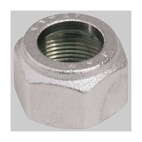 CALOTTA CROMATA IN OTTONE PER ATTACCHI RAME FILETTO 24x19 FAR Ø16 mm