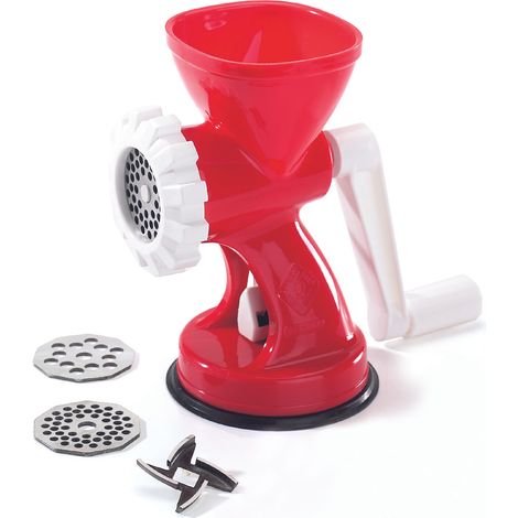 TRITACARNE MANUALE CON DISCHI INOX