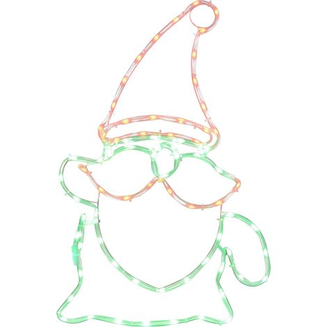 LED-Wichtel LOVIISA 80 LEDs Mehrfarbig und 38 x 60 cm vidaXL (1/5)